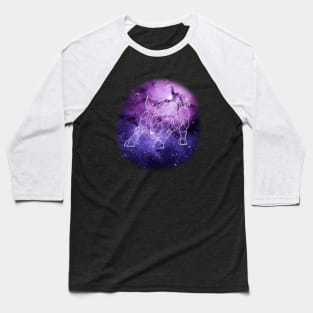 Taurus Zodiac Armour Sign Baseball T-Shirt